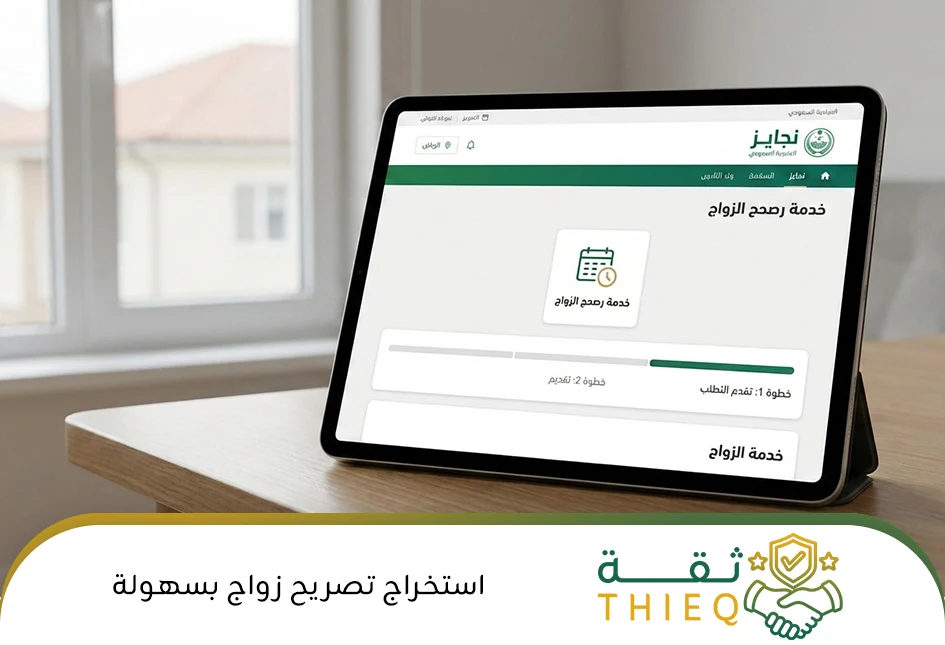 استخراج تصريح زواج ناجز وخطوات توثيق عقد زواج إلكتروني السعودية 2026 عبر المنصات الرسمية