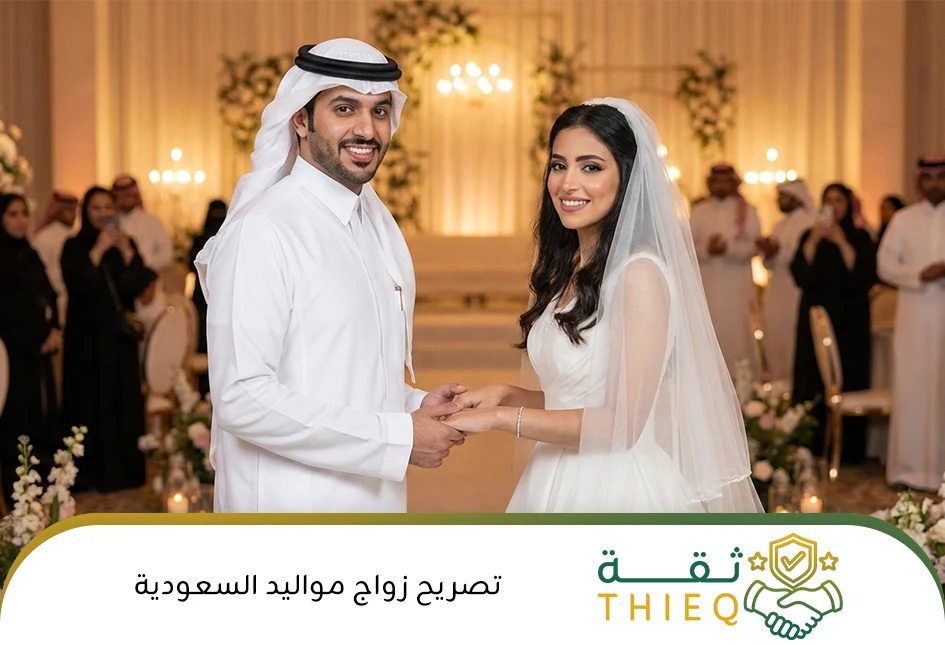تصريح زواج مواليد السعودية