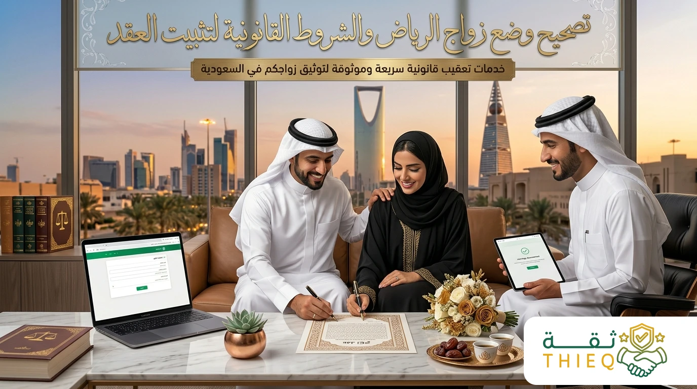 تصحيح وضع زواج الرياض